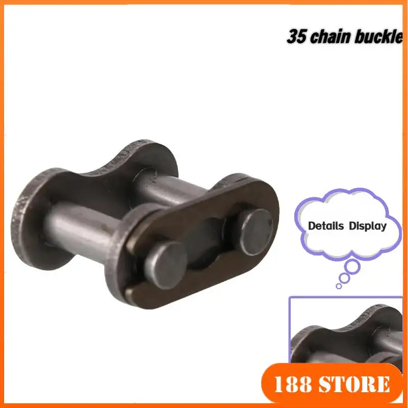 

Пряжка цепи с полной пряжкой из углеродистой стали: однорядная роликовая цепь с коротким шагом, предназначенная для промышленной трансмиссии