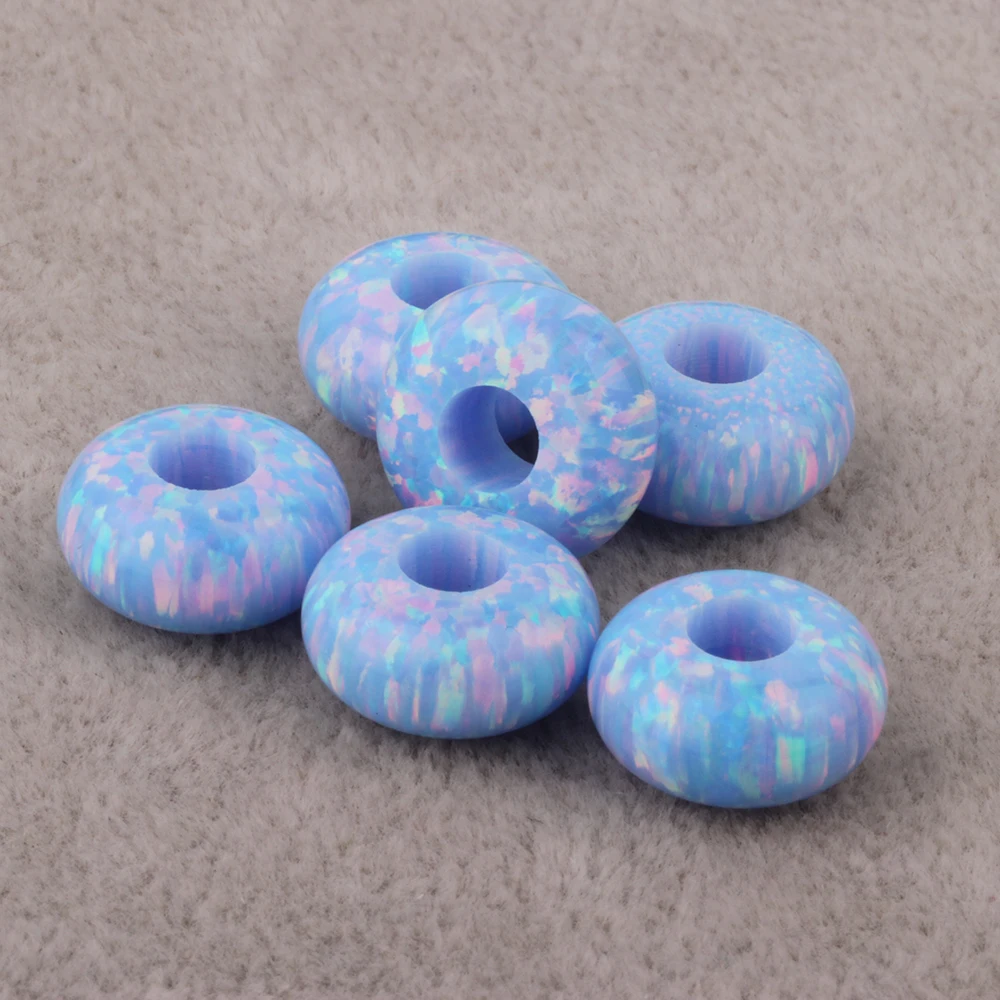 Rondelle Forma Opal Beads para Fazer Anel Cadeia, Jóias Pedras Preciosas, 8mm, 92 Cores, Broca Buraco