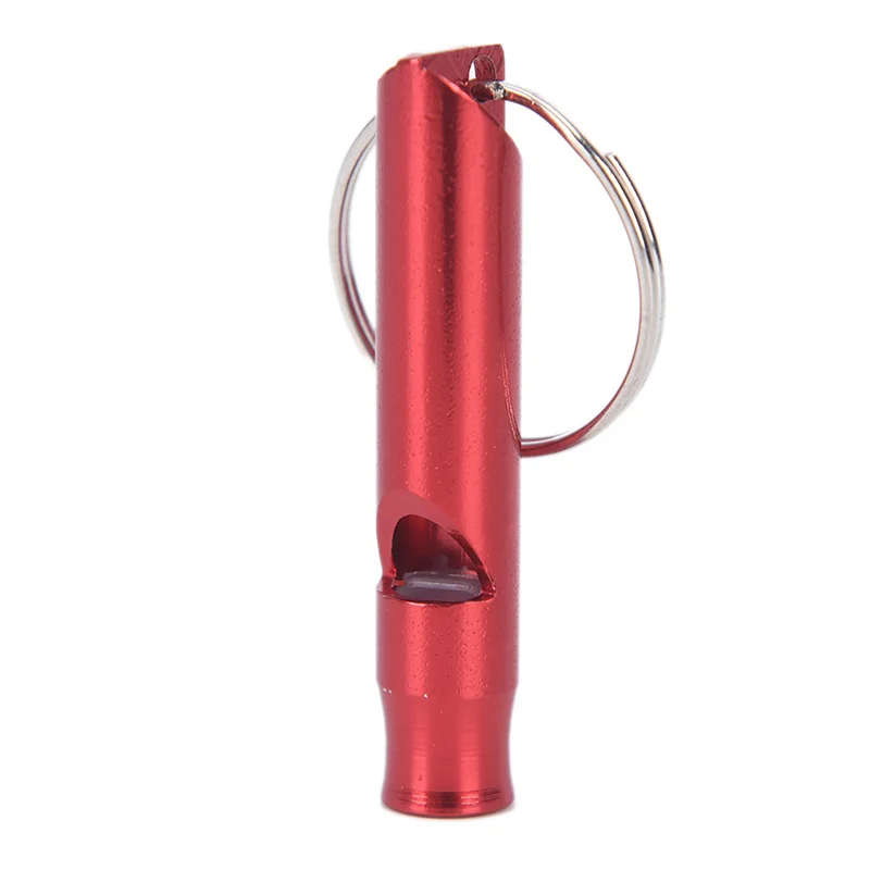 1PCS Metal Whistle Pendant With Keychain For Survival Emergency Mini Size Whistles