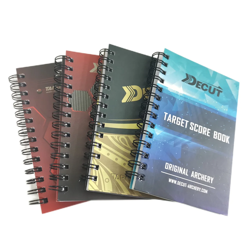 

Multiple Colors Record Useful Tools, Target Score Book, Daily Shooting Points Notebook for Traing Practice