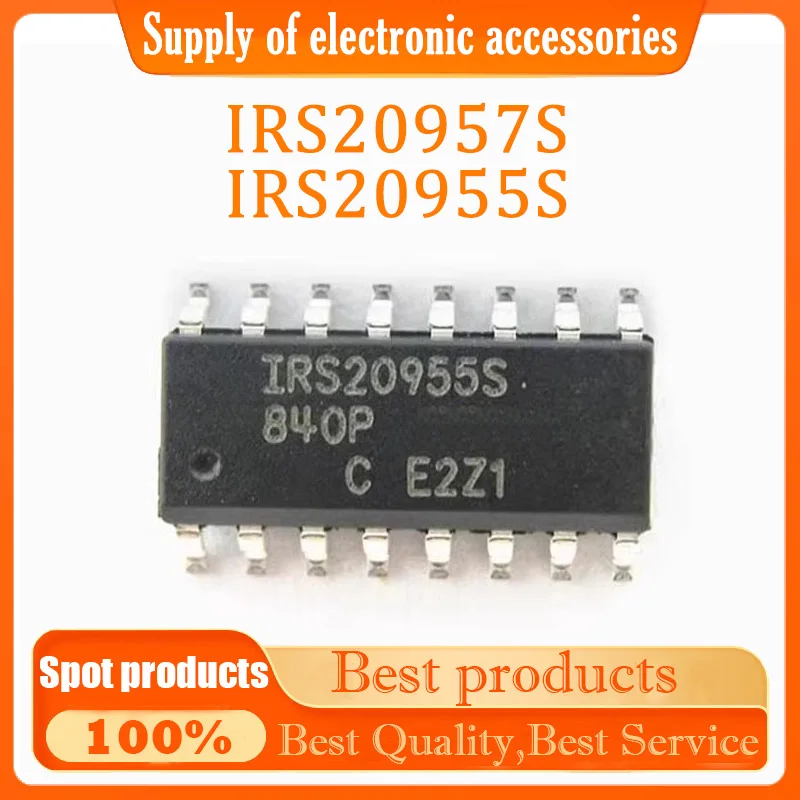 100%New Original IRS20955S IRS20955 IRS20957S IRS20957 Digital Audio Driver Chip SOP-16