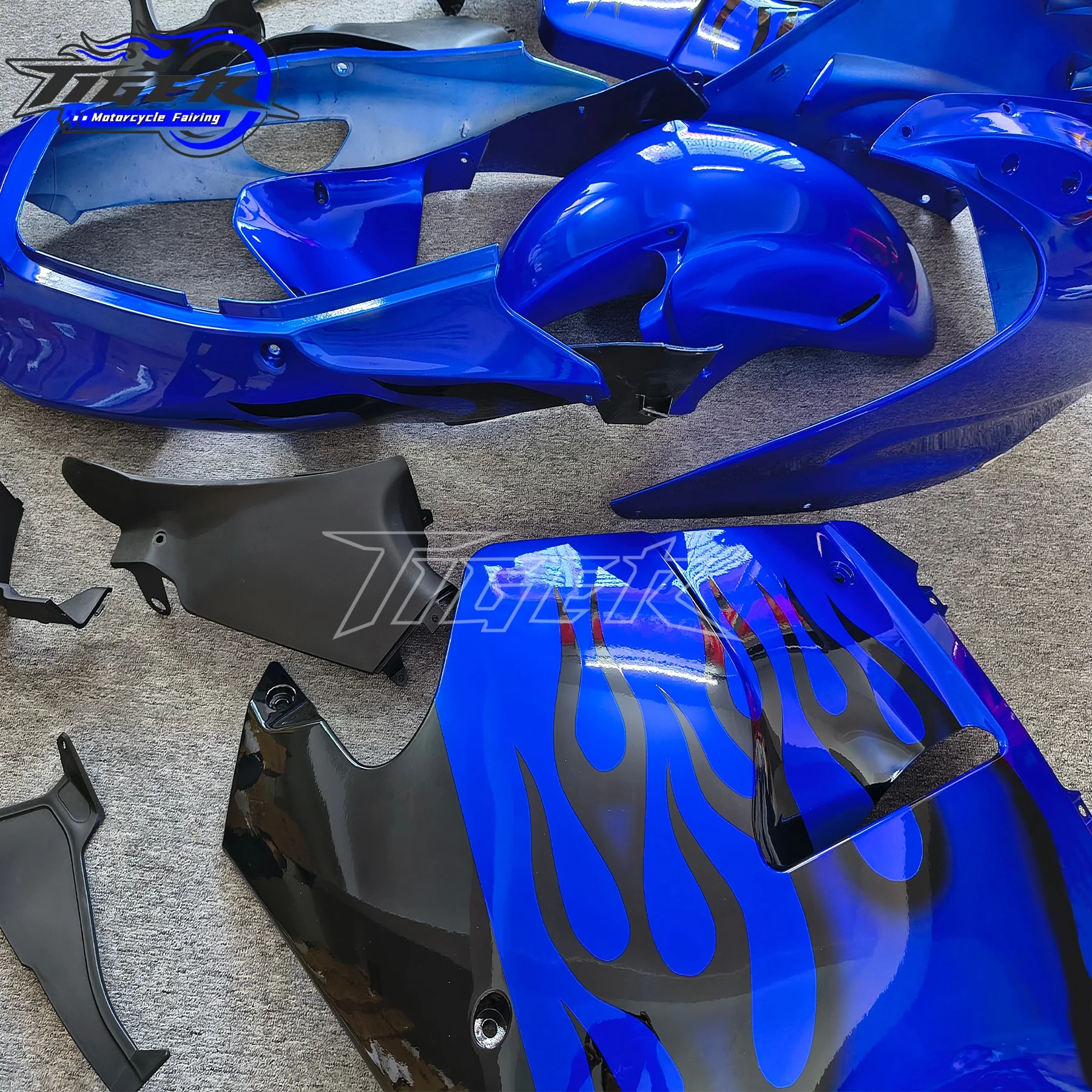 Bodywork Kit For CBR1100XX 1997-2007 CBR1100 97 98 99 00 01 02 03 04 05 06 07 New ABS Plastic Rebuild Motorcycle Bodywork Blue