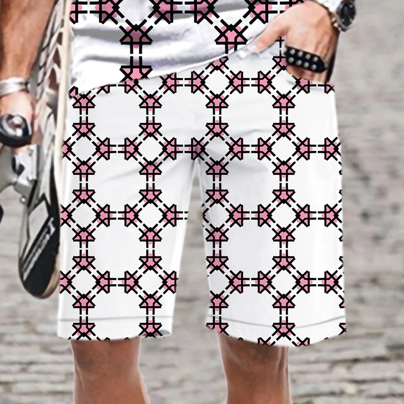 

Шорты мужские свободные с узором, одежда для плавания, купальник для мужчин и женщин, прохладные пляжные, забавные, большие размеры, лето 2022