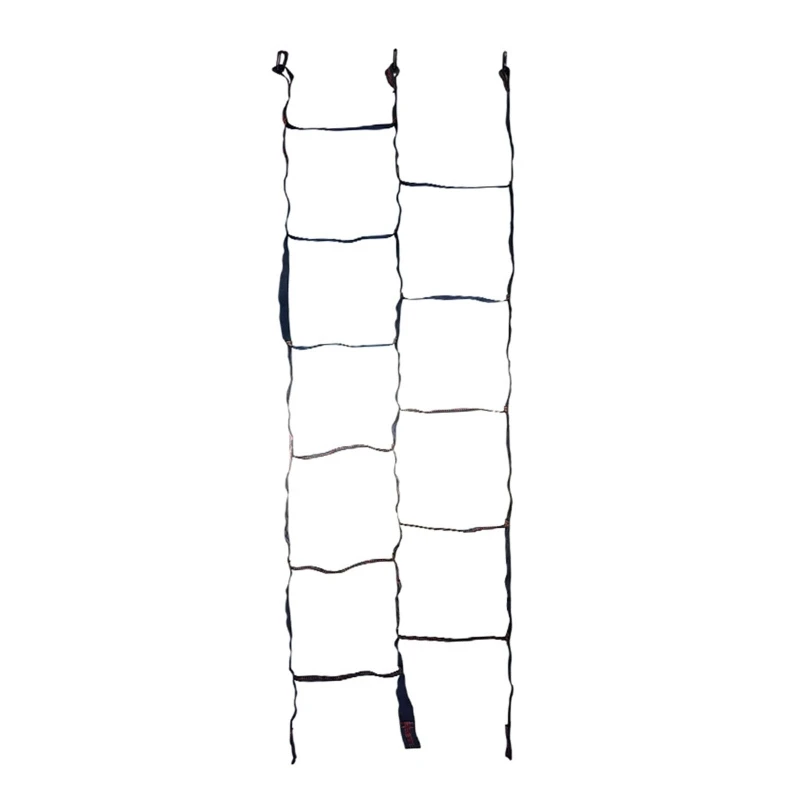 Polyester Silk Rope Ladder Sling Rope Ladder with Carabiners for Outdoor Tree