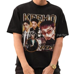 Vintage Keeho P1harmony Unisex Kpop Bootleg Tshirt magliette sportive morbide e traspiranti