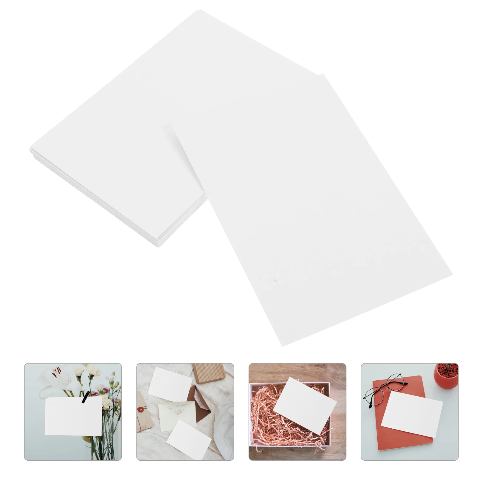 

240 шт. пустые открытки, утолщенные многофункциональные компактные карточки для заметок, граффити для ежедневного использования, украшение, легкая заметка