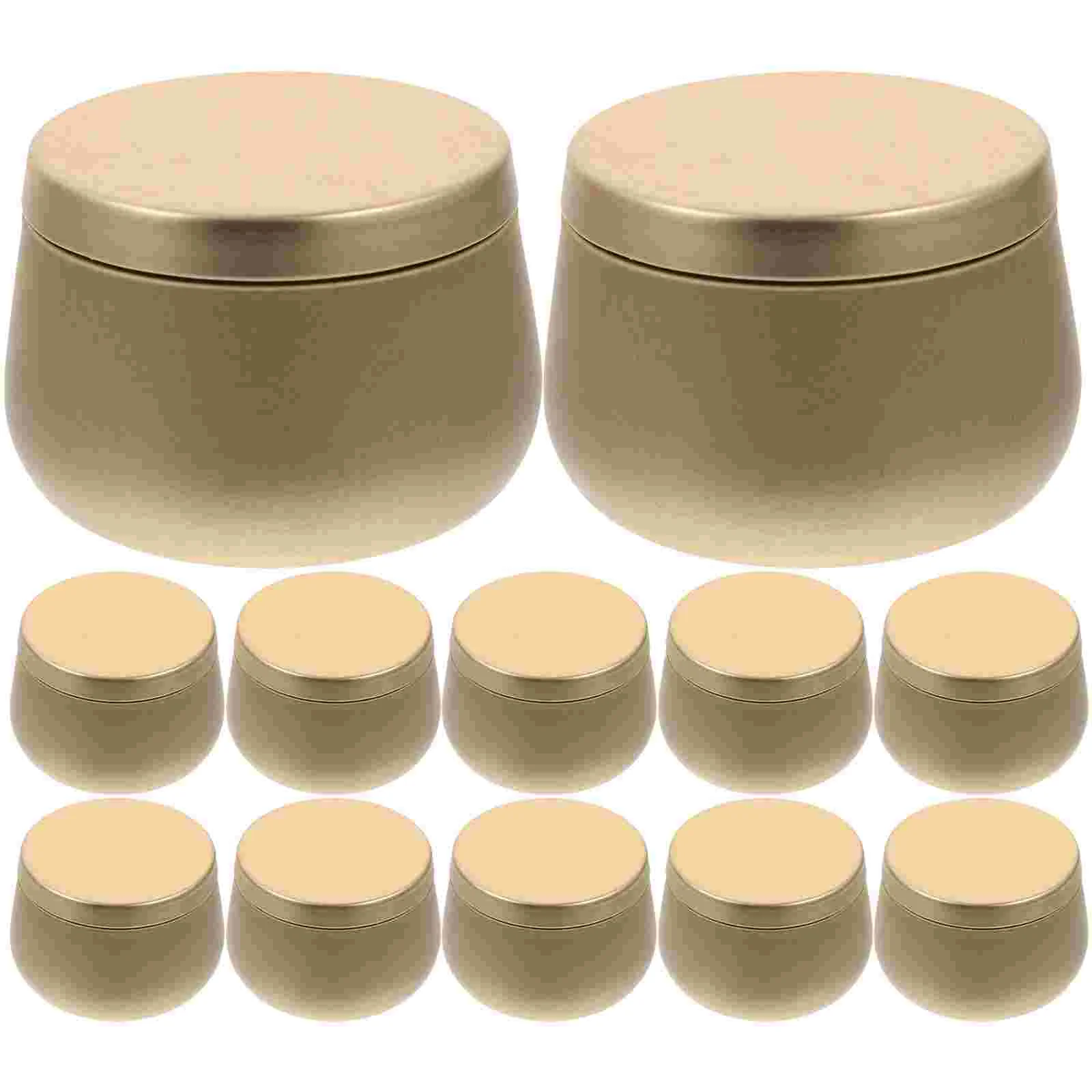 24 Pcs 4oz Round Sealed Candy Tea Jar 24pcs Canister Containers Storage Jars with Lids Food Tins Small Tinplate