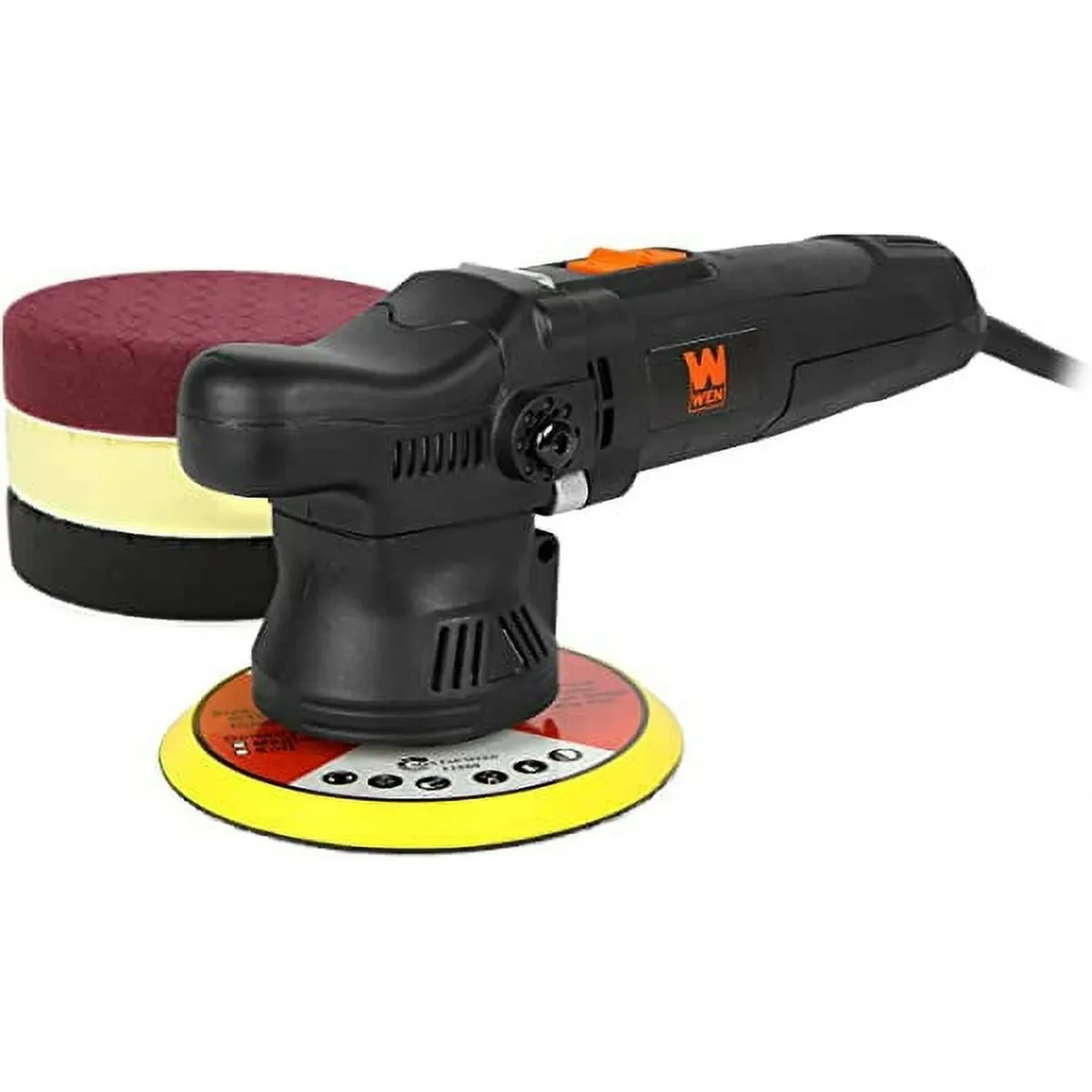 Dual Action Polisher, 6-Inch Professional Grade, 5.5-Amp with 9mm Throw