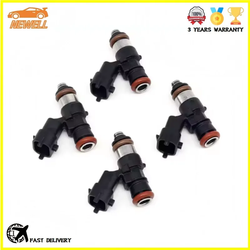 

4pcs 0280158828 Natural Gas Injector For Weichai Engine High-flow Nozzle 2200cc 210LB High Impedance Bosch CNG