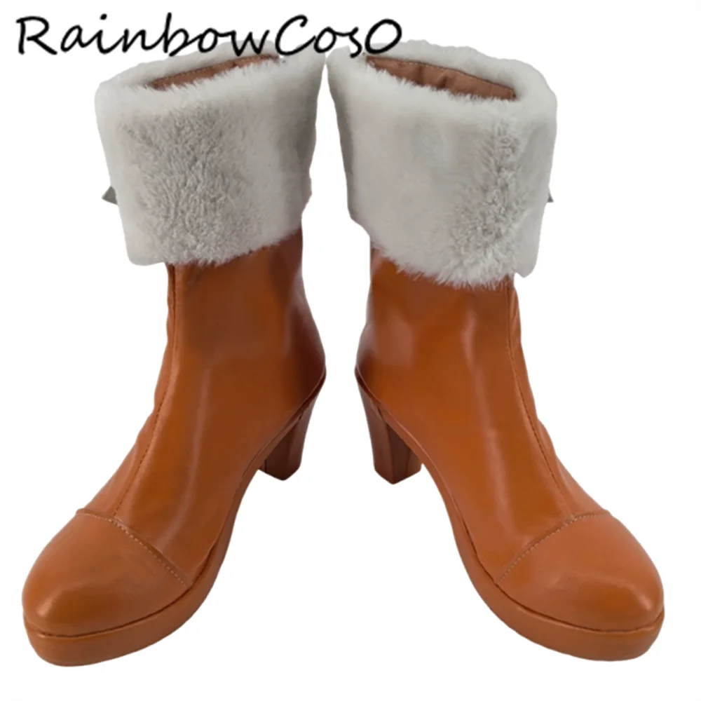 أحذية كيتاجي ساكورا أيكاتسو التأثيرية أحذية لعبة أنيمي حفلة الهالوين RainbowCos0 W4893