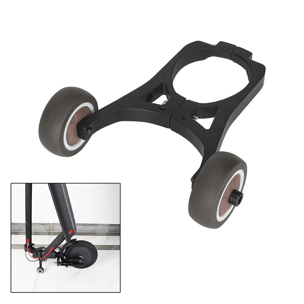 Folding Wheel Stand Electric Scooter Stand-degree Rotation Efficient Stacking Flexible Steering Mechanism Easy Transport