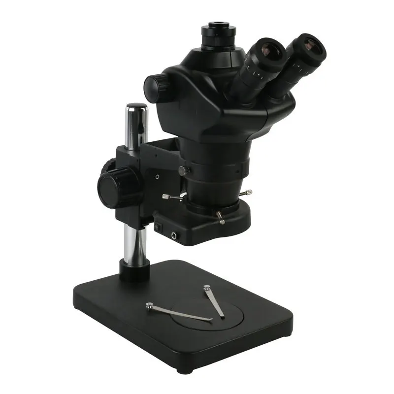 8x-50x Continuous Zoom Trinocular Stereo Microscope Industrial Electron Microscope for PCB Welding Repair