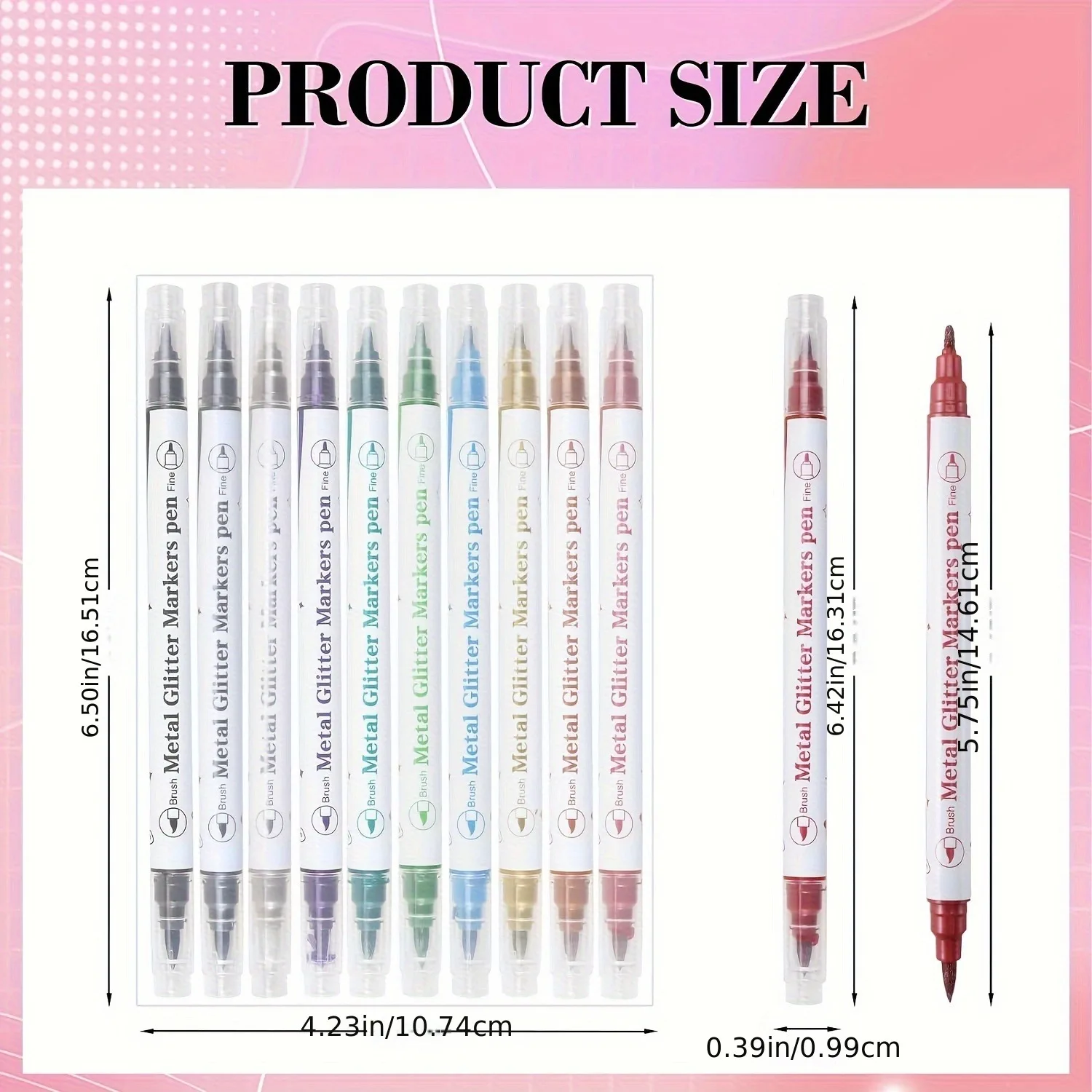 Temporary Tattoo Pen with Tattoo Templates Set,Body and Facial Coloring Tattoo Marker for Temporary Body Art