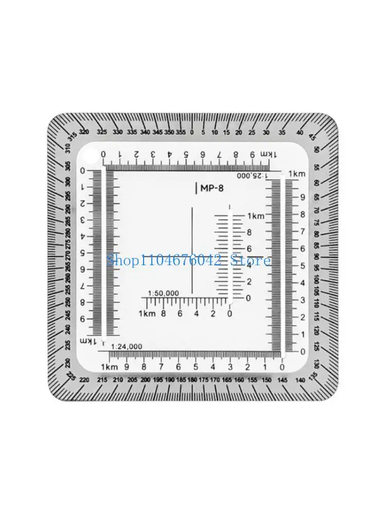 Règle coordonnées géographiques 5asd MP8 Pocket pour PolttingUtm Usng précis