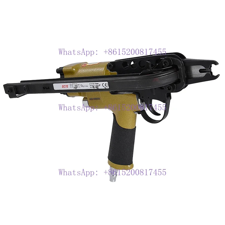 SC7E Series Pneumatic C Ring Nailer Cage Stapler Nail C Ring Pliers Tool Air C-type machine Nailer pneumatic nail gun