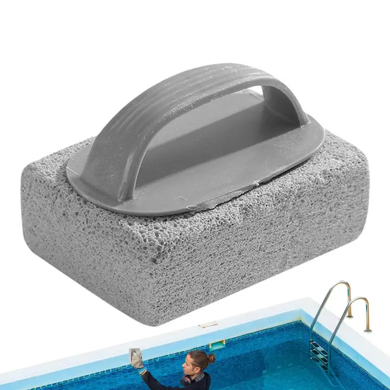 

Pumice Stone For Pool Cleaning Concrete Rust Stains Cleaning Handheld Grout & Concrete Cleaning Calcium Remover For Pool Tile