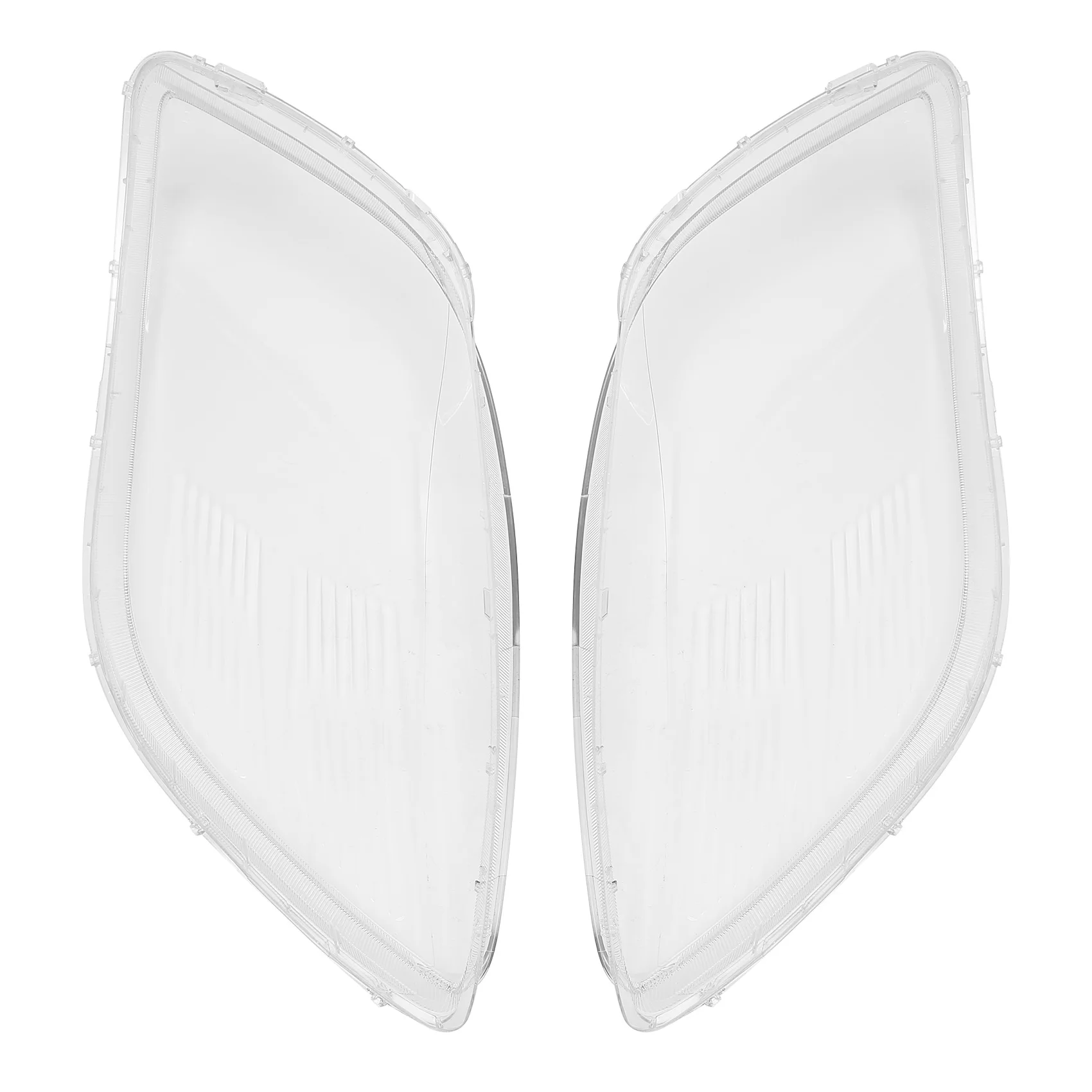 

2Pcs Car Left and Right Side Headlight Clear Lens Lamp Shade Shell Cover for Toyota Yaris 2008 2009 2010