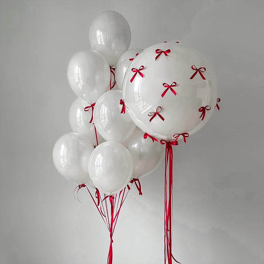 11-teiliges Bobo-Ballon-Set mit DIY-Schleifenband für Muttertagsdekoration 2025, Abschlussfeier-Dekoration, Babyparty und Geburtstagsfeier – Detail 5