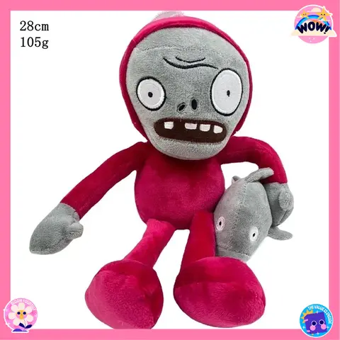 1pcs 30cm Plants vs Zombies Plush Toys PVZ Zombies Gargantuar Hats Pirate Zombies Plush Soft Stuffed Toys for Children Kids Gift