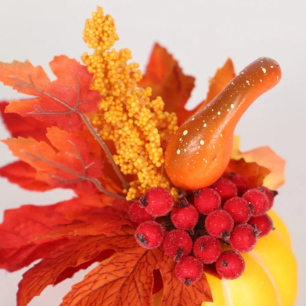 Autumn Atmosphere For Everyday Use Autumn Table Decoration Festive Autumn Decor Enhance The Ambiance Lifelike Design