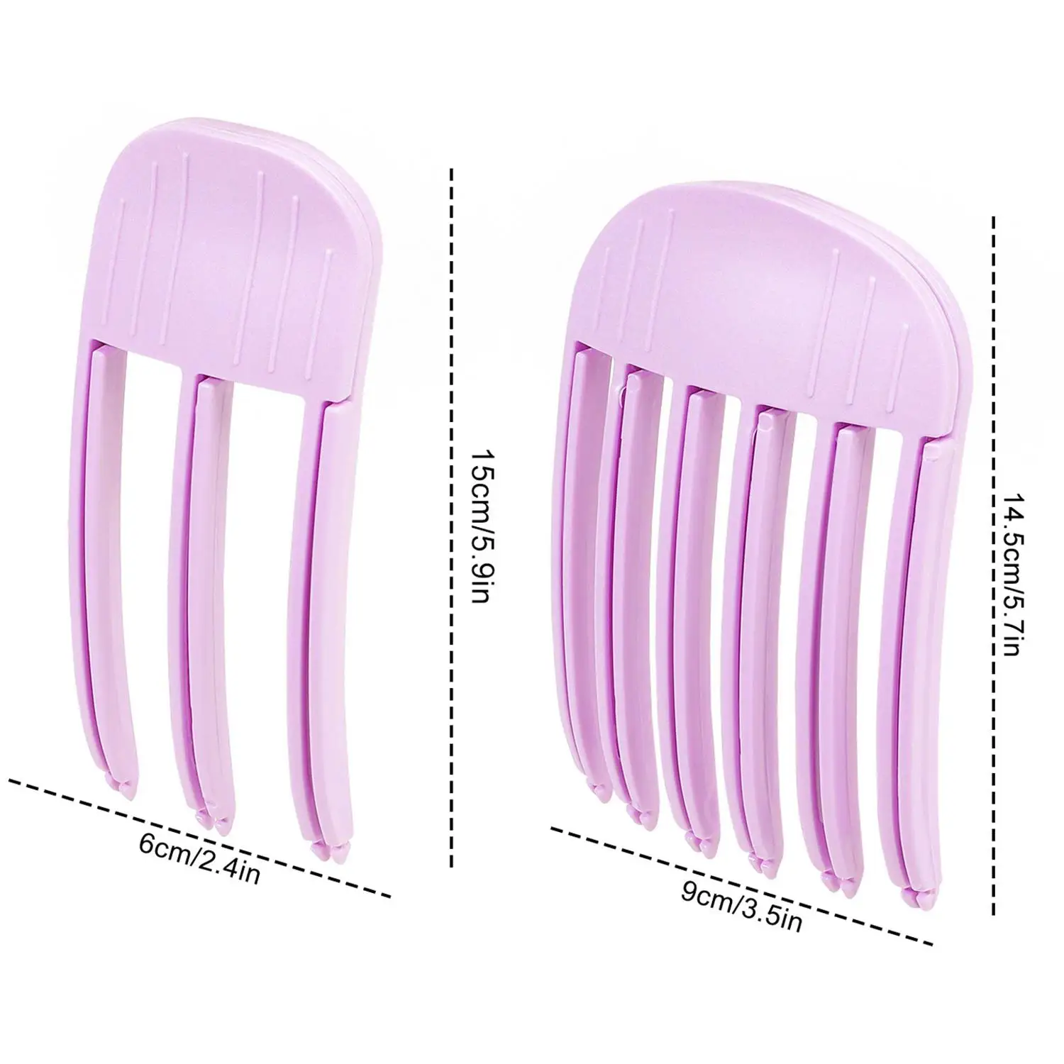 Fluffy High Quality Hair Roller Hair Accessories Comb Hair Roots Volumizing Curling Fixed Shape Clips Hair Styling Accessories