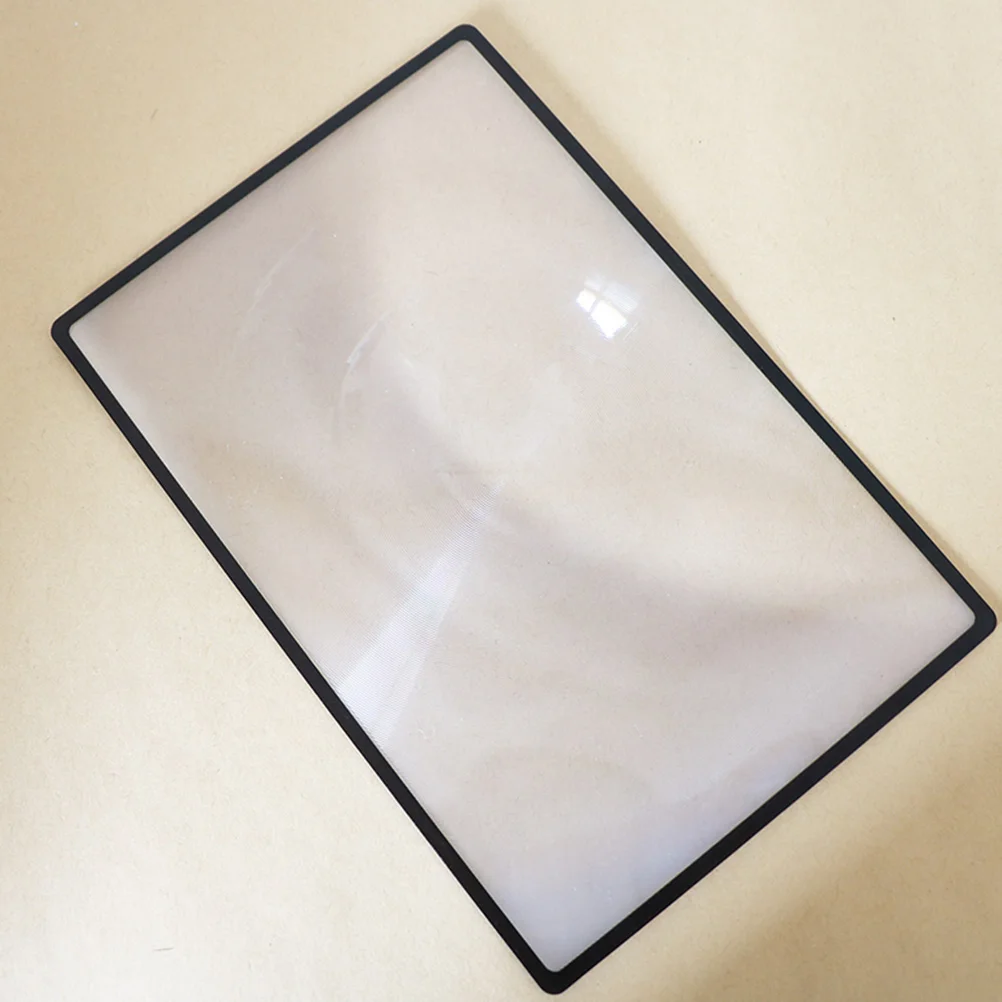 

6pcs Card Style Magnifier Bookmarks Full Page Magnifying Sheet Tool For Reading Elderly Paper Sheets Magnifiers Seniors Book
