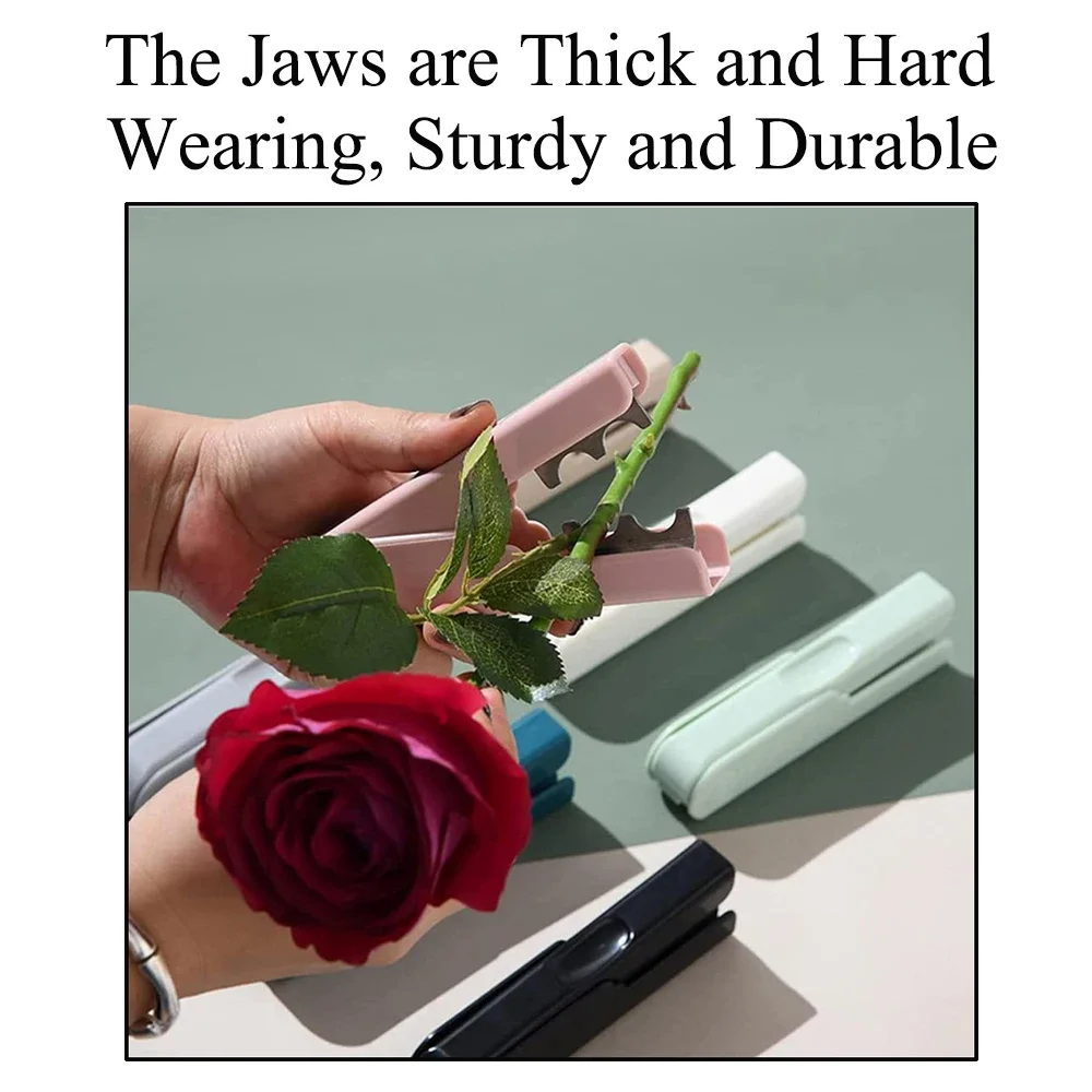 

1 шт., устройство для удаления шипов, цветочный шип, стебель, инструмент для зачистки листьев, клещи для роз, портативные садовые инструменты для флориста, садовые ручные инструменты