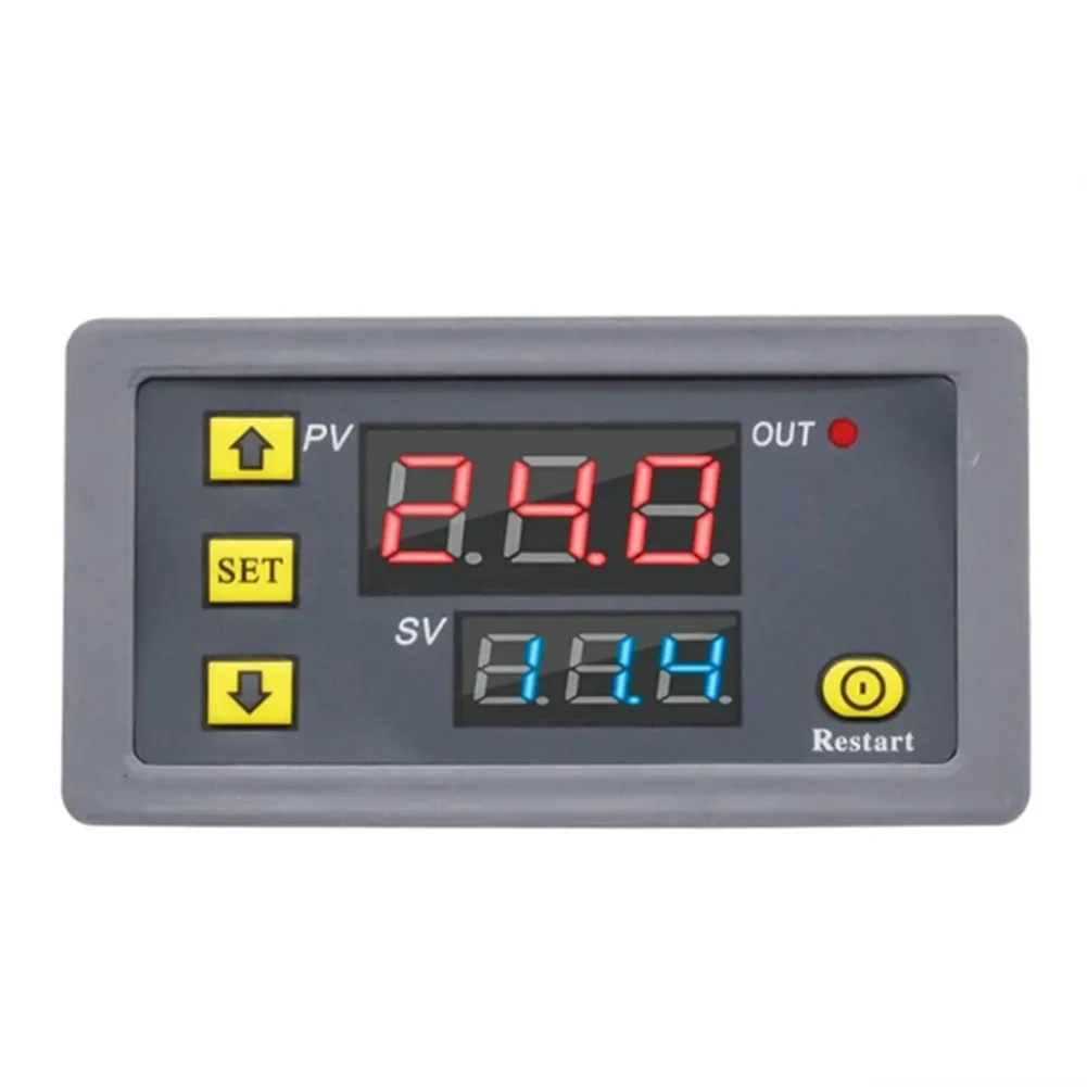 

Digital Cycle Timer Relay Module 220V Digital For Time Delay Relay Dual LED Display Cycle Timer Control Switch
