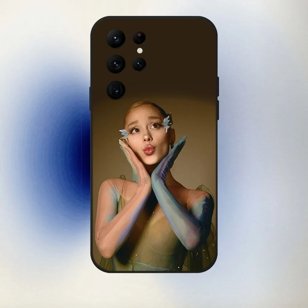 Ariana Grande Eternal Sunshine  Phone Case For Samsung S24,23,22,30,21,10,9,Ultra,Plus,Lite,FE,5G Black Soft Case