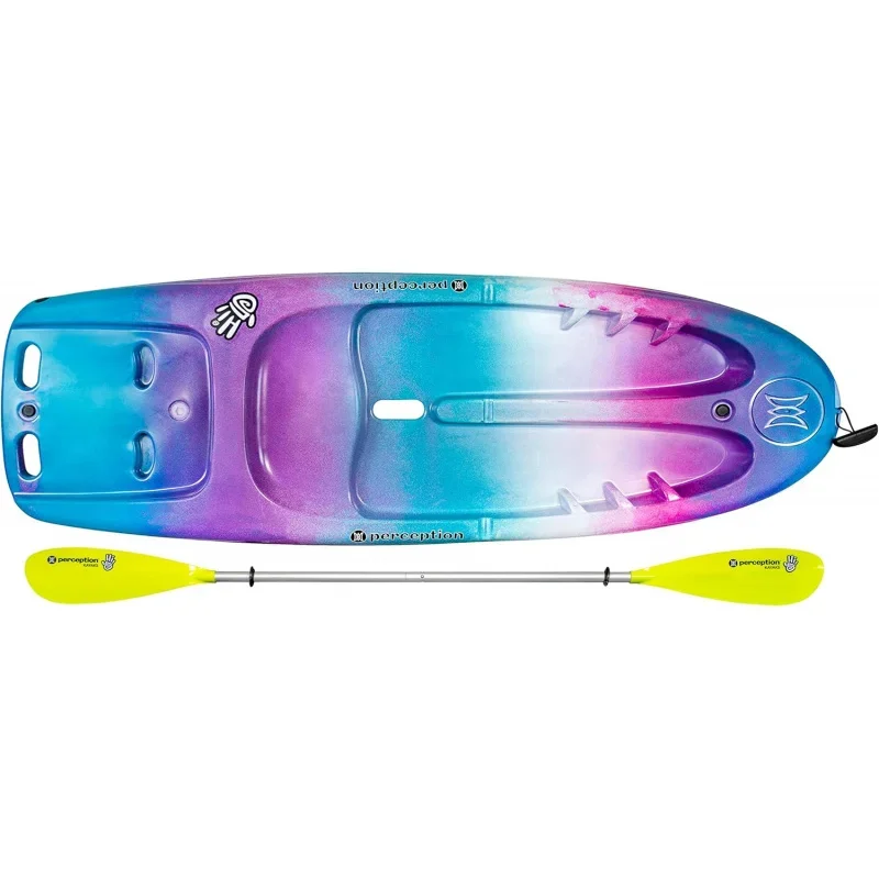 Hi Five | Sit on Top Kids Kayak for Kids up to 120 Lbs.| Youth Kayak with Paddle | 6' 6