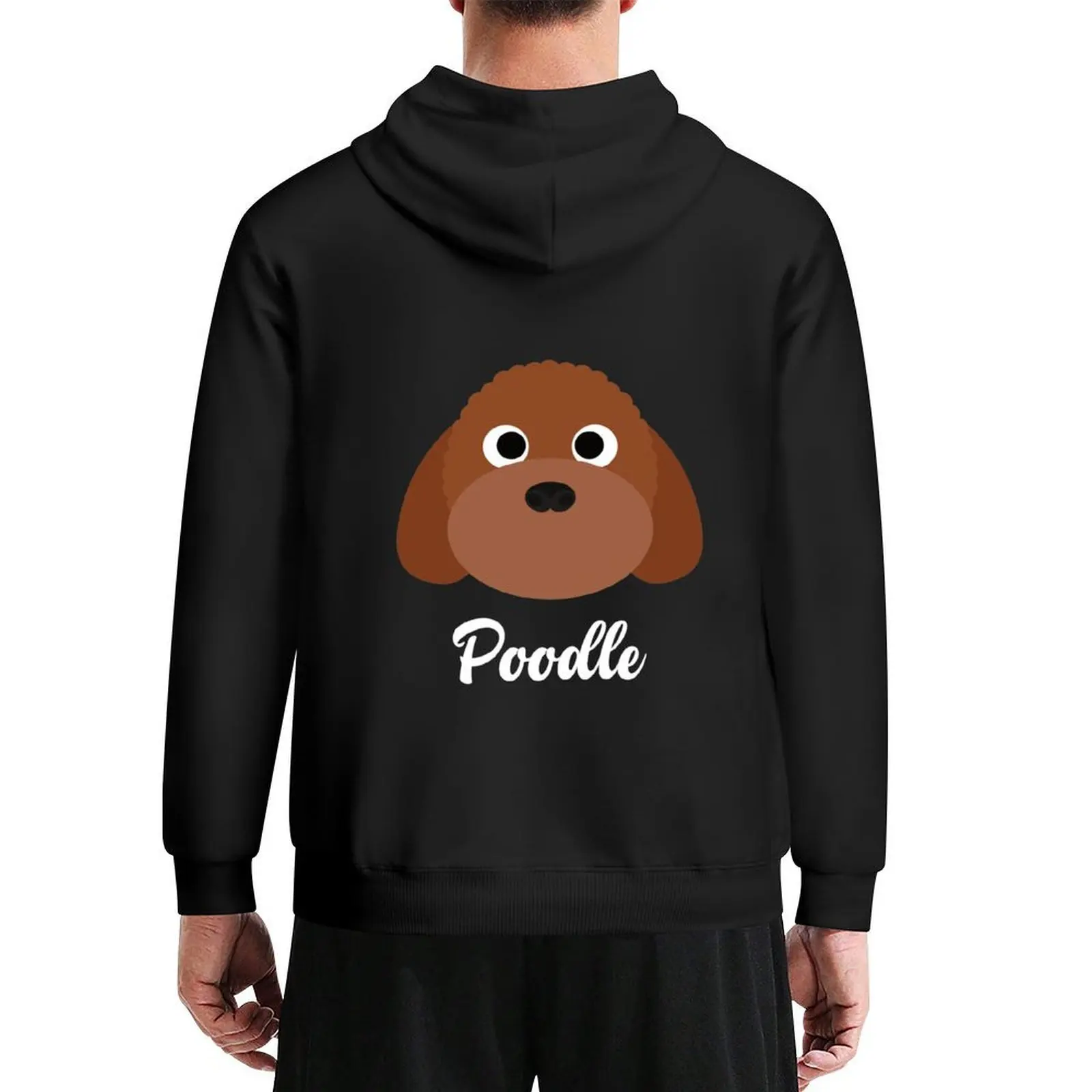 

Poodle - Miniature Poodle Hoodie autumn new products korean style clothes men's winter sweater autumn jacket men tracksuits