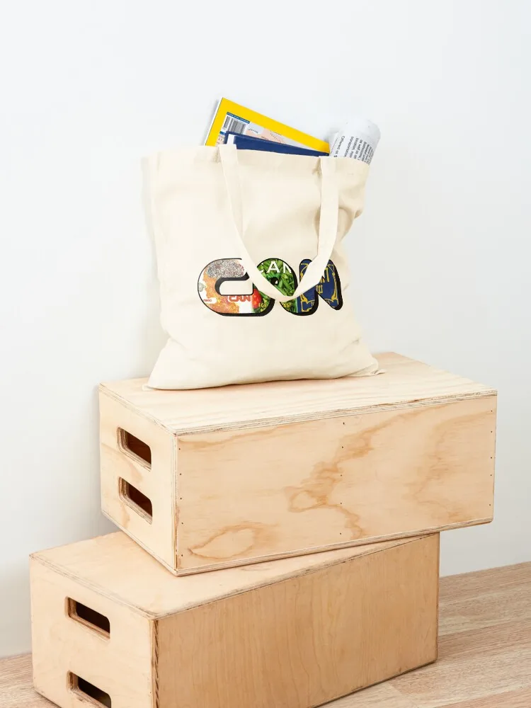 يمكن غلاف الألبوم شعار تاغو ماجو/Ege Bamyasi/أيام المستقبل حمل حقيبة حقيبة قماش قنب المتسوق حقيبة يد أكياس الحلوى قماش حمل الحقائب