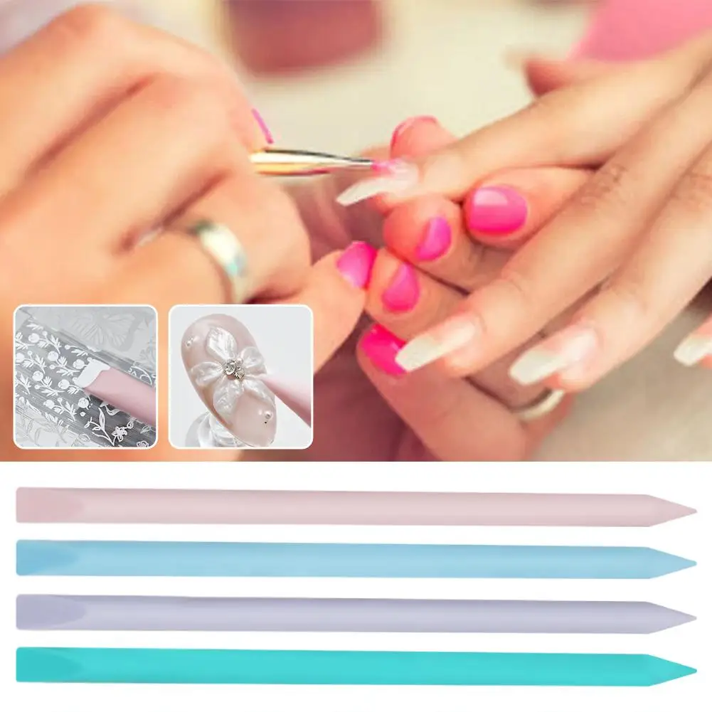 Nail Art Double-head Silicone Pen, Smudge, Powder, Point Drill Multi-purpose Silicone Pen DIY Nail Tool For Resin Silicone Brush