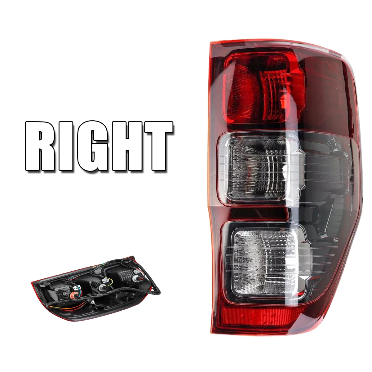 Car Left Right Rear Tail Light Brake Lamp Taillight for Ford Ranger Ute PX XL XLS XLT 2011 2012 2013 2014 2017 Turn Signal Light