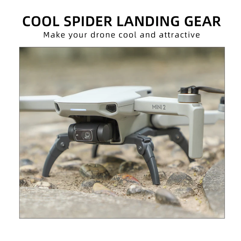 Mavic MINI 2 Landing Gear Extensions Heightened Gears Support Leg Protector For DJI Mini 2/SE/Mavic Mini Drone Accessories