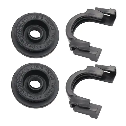 2 세트 상부 라디에이터 마운트 브래킷 및 장착 부싱 키트 For Nissan For Rogue 2008-2015 OEM 21542-CA000 For Altima For Maxima
