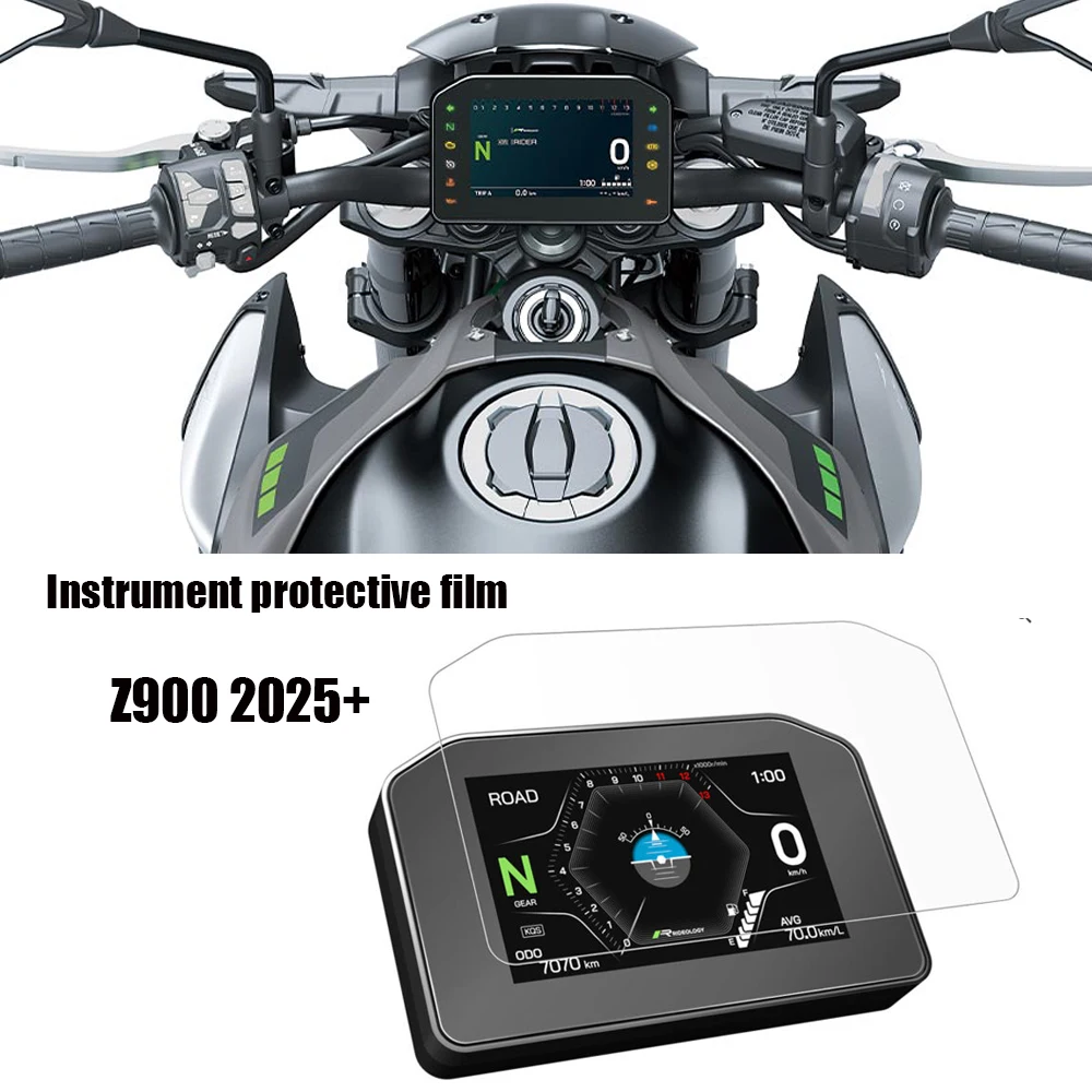 

Для Kawasaki Z900 2025 + аксессуары для мотоциклов Kawasaki Z900 Защитная пленка для приборной панели экрана приборной панели