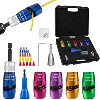 6/8/10/12/14 AWG Electric Wire Stripper Gauge Wire Cable Twisting Tool Power Drill Driver Fast Wire Peeling Machine