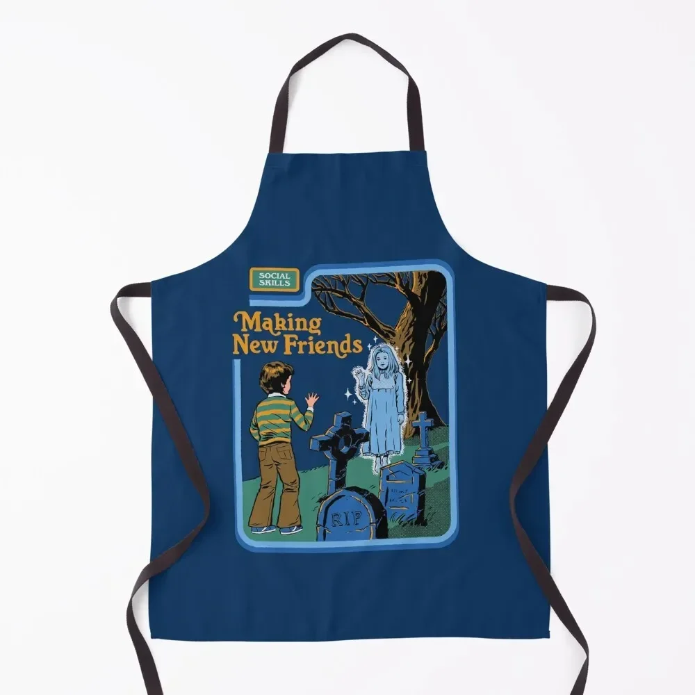 

Making New Friends Apron Kitchen Household Items For Man Apron