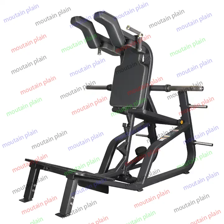 Gym Equipment Fitness Commercial Incline 45 Degree Hack Squat and Leg Press Plate Load Machine Strength