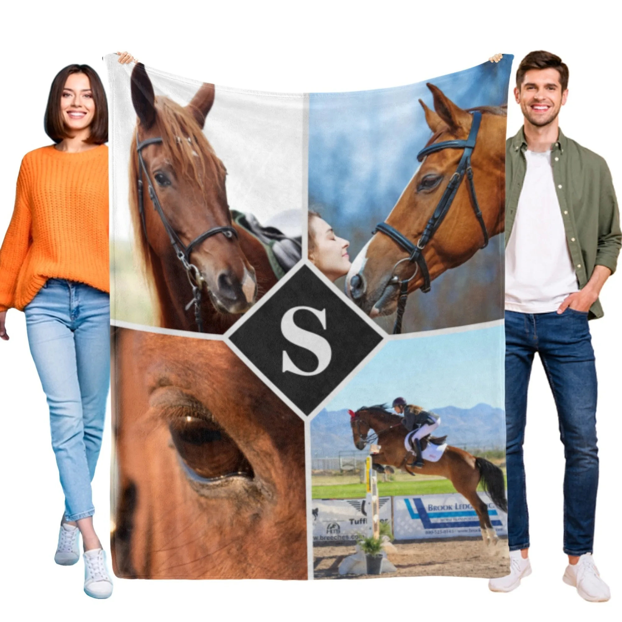 1 Personalized Custom Flannel Blanket, Light And Diverse Theme Design, Soft And Comfortable Blanket, Sofa/Bed Decoration/Outdoor