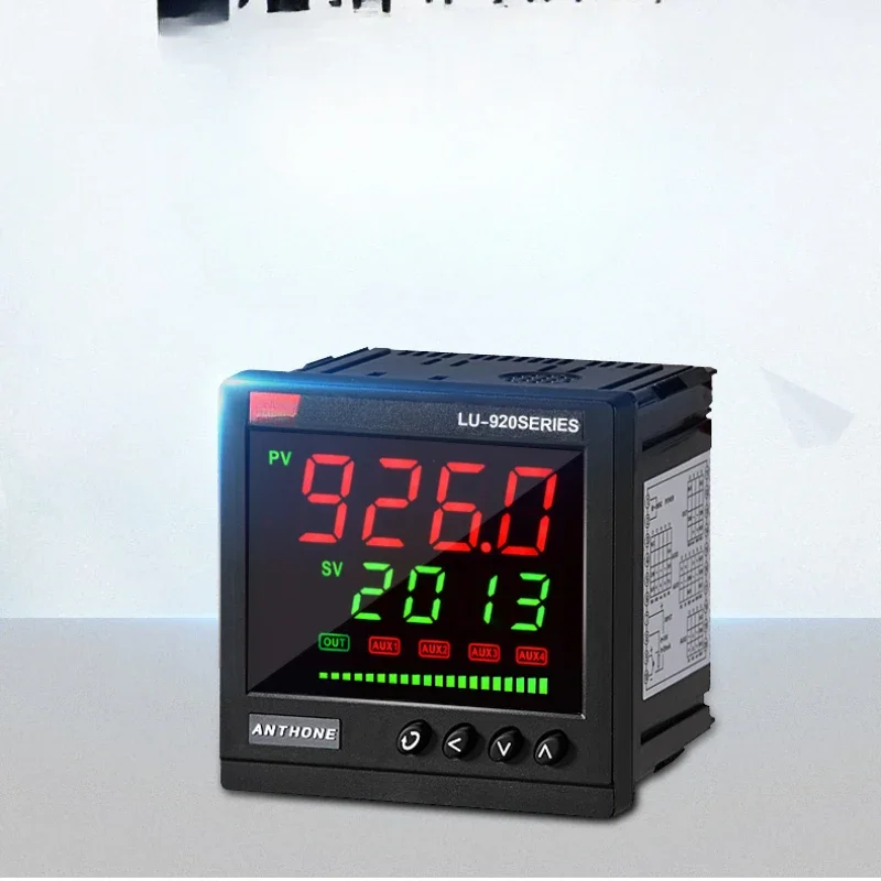 Programmable multi-stage temperature control meter segmented timing kiln electric furnace temperature control instrumentation