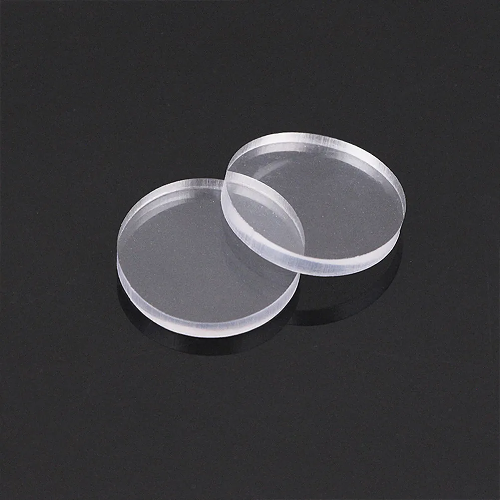 20Pcs Rubber Pads Transparent Buffer Cushions Furniture Hardwares Shock Absorbing Protective Pads for Glass Tables Cabinet
