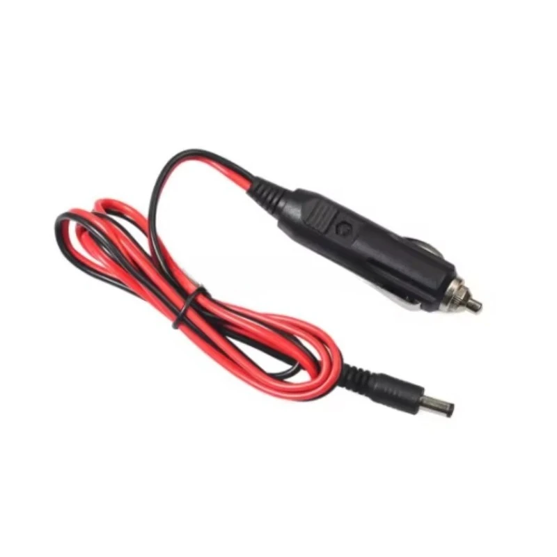 

12V DC 5.5x2.1mmmm 1.2m Plug Car Cigarette Lighter Charging Power Cord Plug Connector Adapter Cable Fuse Light Emitting Diode