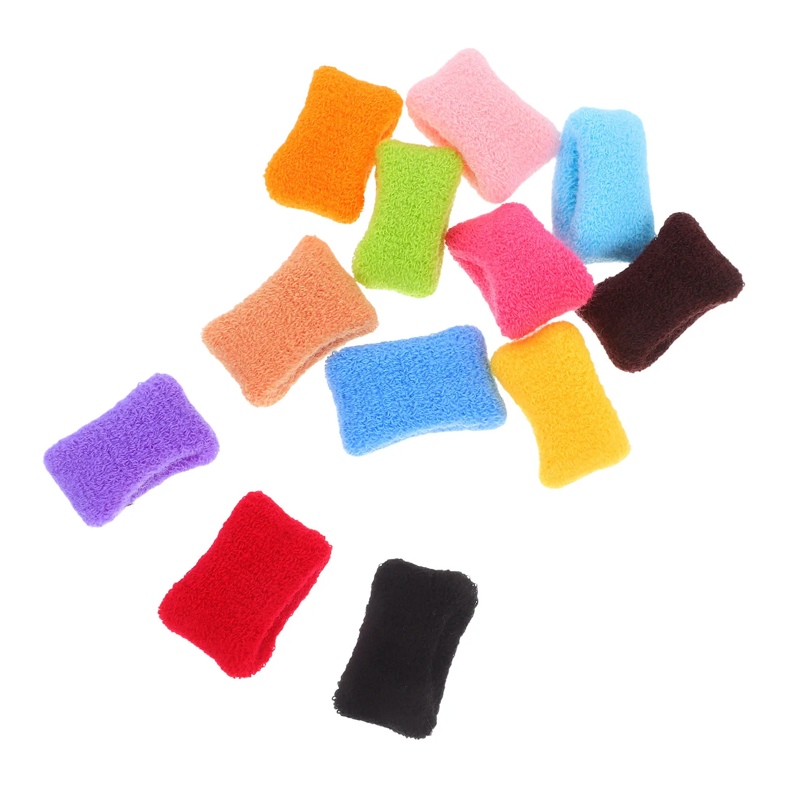 12Pcs Seamless Hair Ties for Women Elastic Ponytail Holders Stylish Stretch Hair Rope Everyday Wear Matching Outfits Accessories