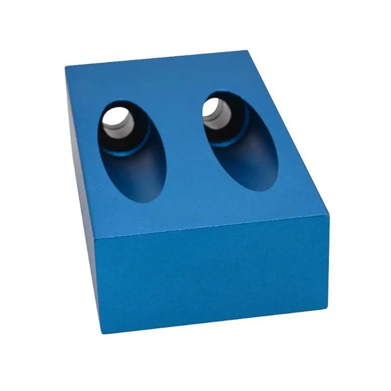 14PCS Diagonal hole positioning fixture 15 degree angle M6-M8-M10 Woodworking oblique hole metal drilling tool