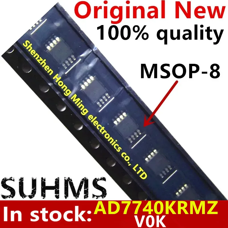 (5-10piece)100% New AD7740 AD7740KRMZ VOK V0K MSOP8