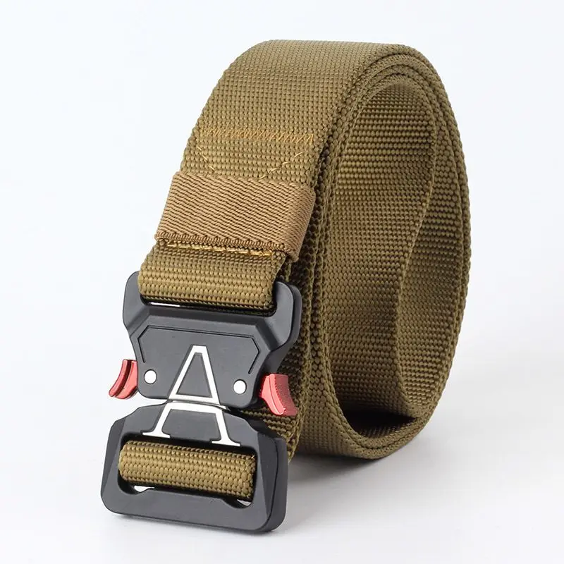 Tactical Belt Military Unisex Belt Combat Rescue Rigger Duty Belt Outdoor Equipment Nylon Battle Fastening Tape Belts