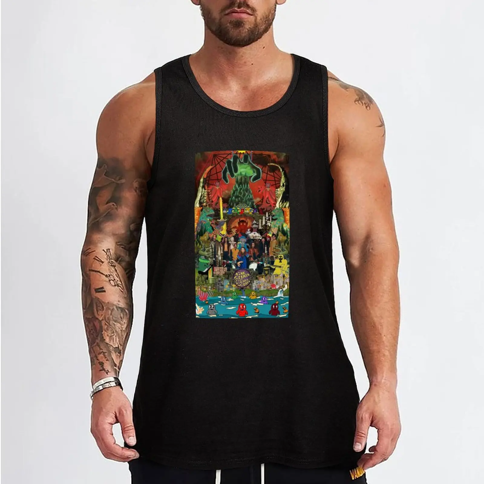 King Gizzard and the Lizard Wizard Collage - all proceeds to charity - King Gizzard's Altered Beasts Club Band Tank Top