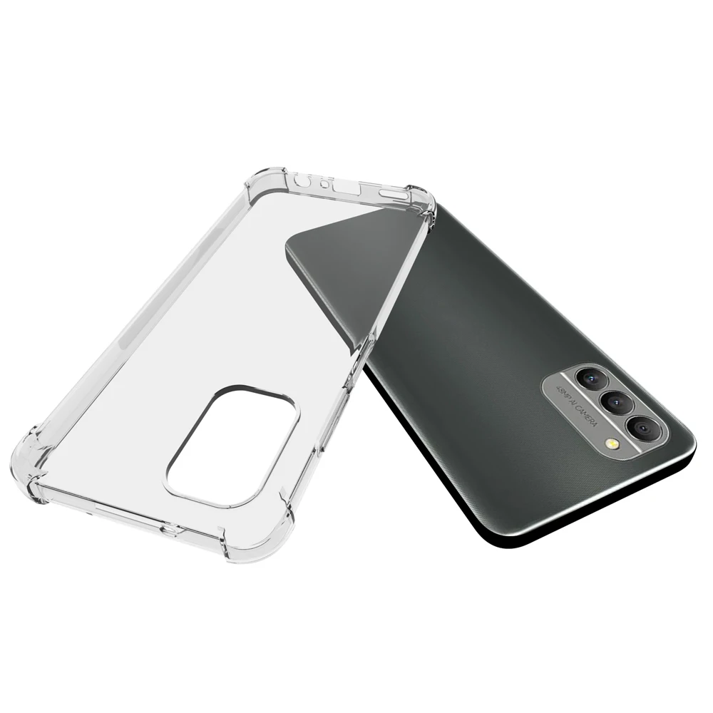 حافظة شفافة وناعمة من مادة TPU لهاتف Nokia G400 (5G) مقاس 6.58 بوصة، غطاء وسادة Aia غير قابل للانزلاق